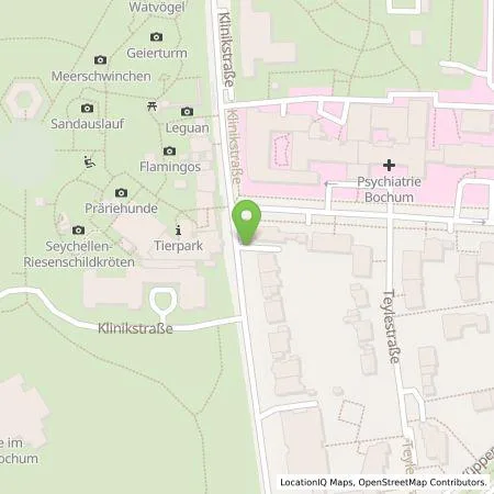 Standortübersicht der Tankstelle Stadtwerke Bochum GmbH in 44791 Bochum