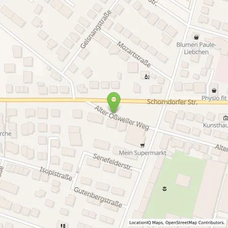 Standortübersicht der Tankstelle SWLB Mobilität GmbH in 71638 Ludwigsburg