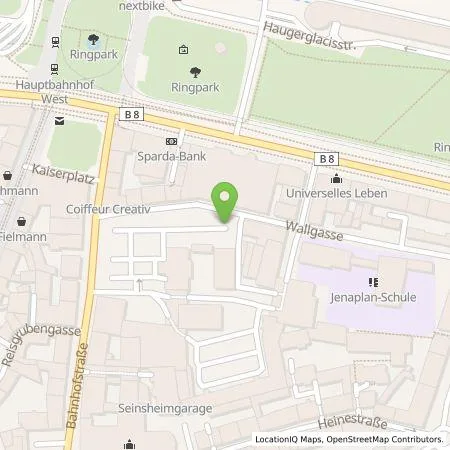 Standortübersicht der Tankstelle Stadtwerke Würzburg AG in 97070 Würzburg