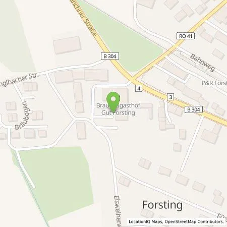 Standortübersicht der Tankstelle Privat-Brauerei Gut Forsting e.G. in 83539 Pfaffing