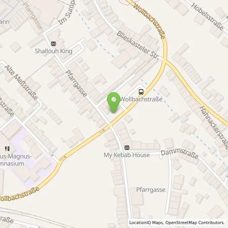 Standortübersicht der Tankstelle Biosphären Stadtwerke GmbH & Co. KG in 66386 St. Ingbert