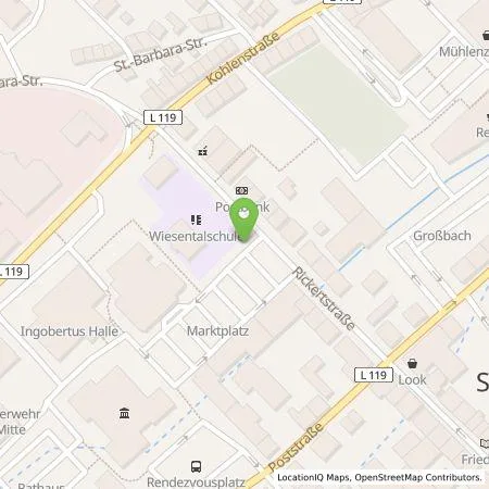 Standortübersicht der Tankstelle Biosphären Stadtwerke GmbH & Co. KG in 66386 St. Ingbert