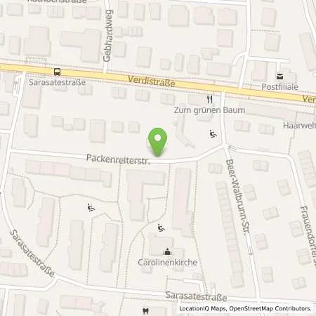 Standortübersicht der Tankstelle SWM Versorgungs GmbH in 81247 München