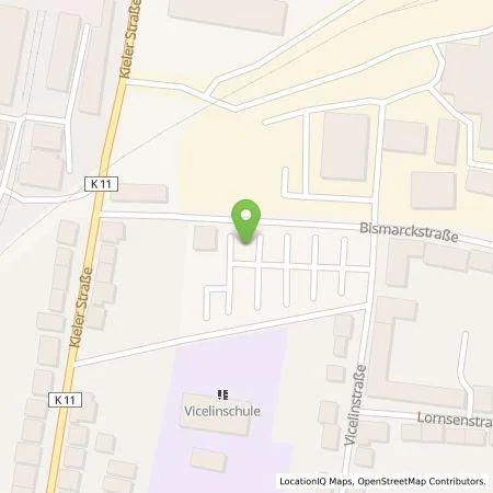 Standortübersicht der Tankstelle SWN Stadtwerke Neumünster GmbH in 24534 Neumünster