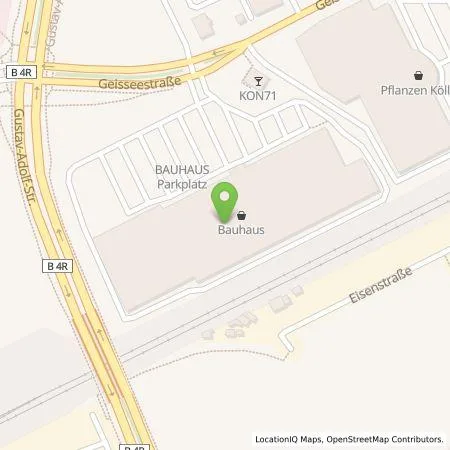 Standortübersicht der Tankstelle EnBW mobility+ AG und Co.KG in 90439 Nürnberg