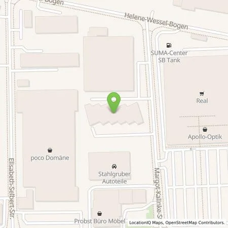 Standortübersicht der Tankstelle Gienger Logistik KG in 80939 München