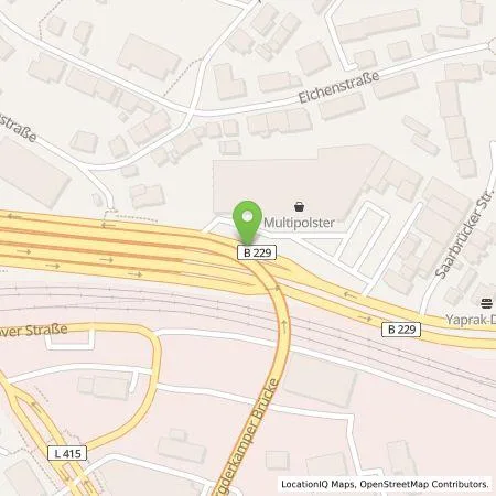 Standortübersicht der Tankstelle E.ON Drive Infrastructure GmbH in 42855 Remscheid