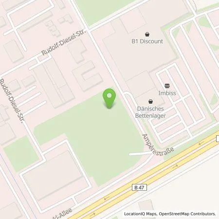 Standortübersicht der Tankstelle EnBW mobility+ AG und Co.KG in 64625 Bensheim