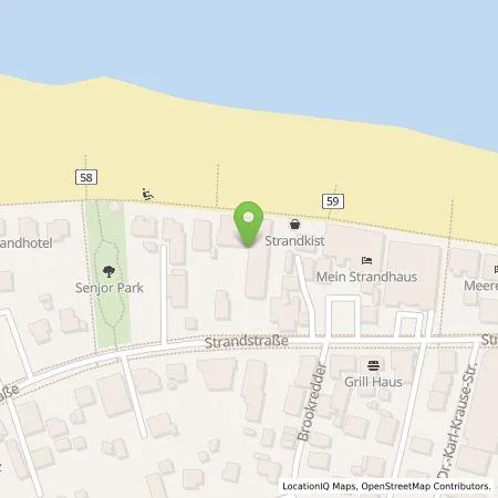 Standortübersicht der Tankstelle Pluq Assets BV in 23669 Timmendorfer Strand