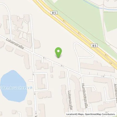 Standortübersicht der Tankstelle Wichern Diakonie Frankfurt (Oder) e.V. in 15230 Frankfurt (Oder)