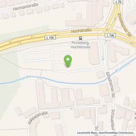 Standortübersicht der Tankstelle Stadtwerke Südholstein GmbH in 25421 Pinneberg