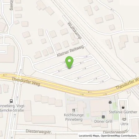 Standortübersicht der Tankstelle Stadtwerke Südholstein GmbH in 25421 Pinneberg