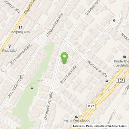 Standortübersicht der Tankstelle Bärbel Diehl Energieerzeugung in 70182 Stuttgart