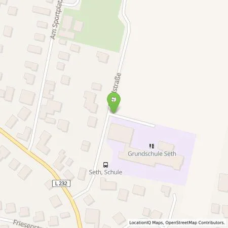 Standortübersicht der Tankstelle Müller e-drive GmbH in 23845 Seth