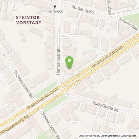 Standortübersicht der Tankstelle Renè Fuchs in 18055 Rostock