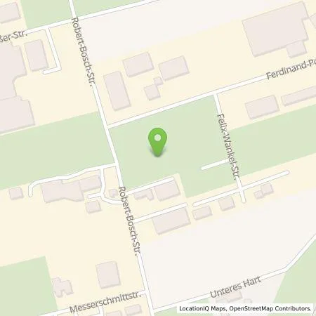 Standortübersicht der Tankstelle Rösch GmbH in 86825 Bad Wörishofen