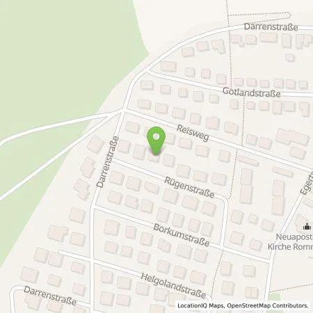 Standortübersicht der Tankstelle Andreas Wacker in 72768 Reutlingen