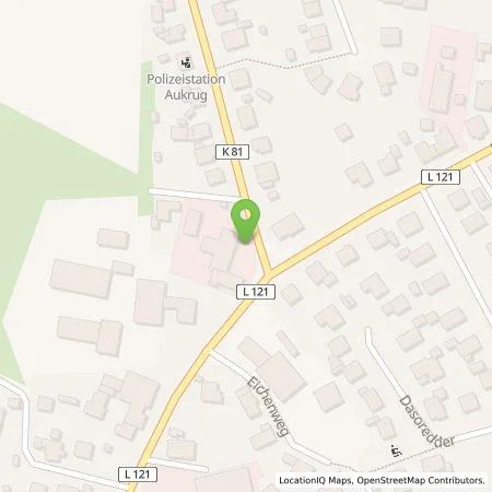 Standortübersicht der Tankstelle Alte Kaffeewirtschaft Aukrug GmbH & Co KG in 24613 Aukrug