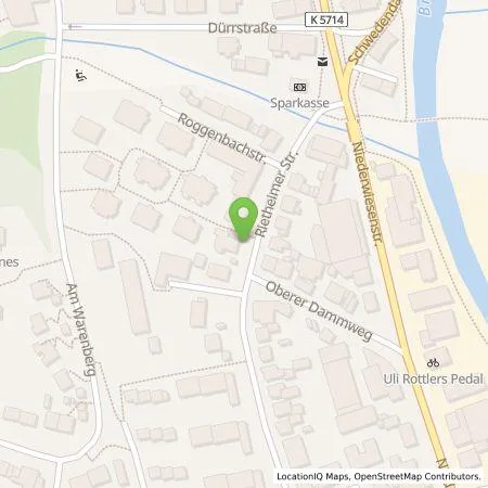 Standortübersicht der Tankstelle Ingenieurbüro Markus Hall, Einzelunternehmer in 78050 Villingen-Schwenningen