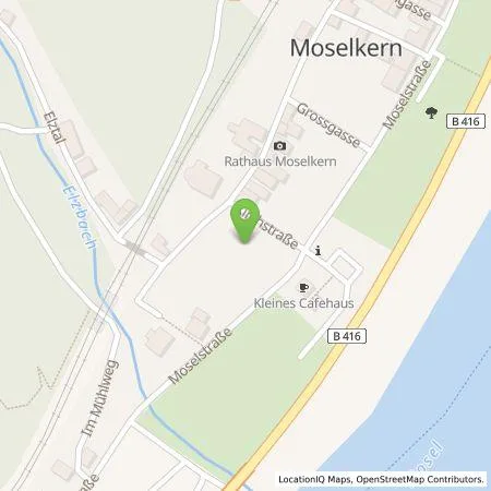 Standortübersicht der Tankstelle Ortsgemeinde Moselkern in 56254 Moselkern