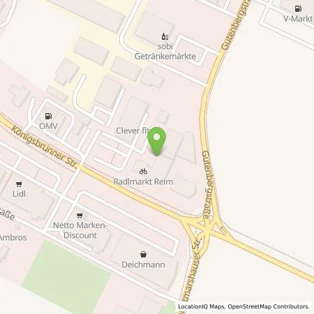 Standortübersicht der Tankstelle Radlmarkt Reim GmbH in 86399 Bobingen
