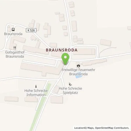 Standortübersicht der Tankstelle Energiegenossenschaft Ilmtal eG in 06577 Heldrungen