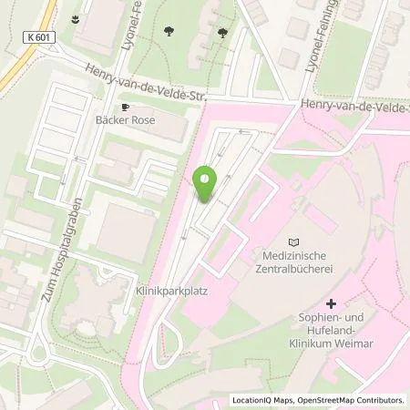 Standortübersicht der Tankstelle Energiegenossenschaft Ilmtal eG in 09925 Weimar