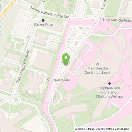 Standortübersicht der Tankstelle Energiegenossenschaft Ilmtal eG in 99425 Weimar