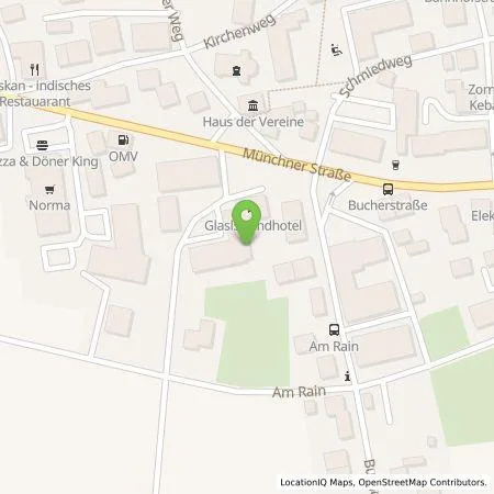 Standortübersicht der Tankstelle Glasls Landhotel in 85604 Zorneding