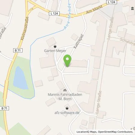 Standortübersicht der Tankstelle Stadtwerke Zeven GmbH in 27404 Zeven