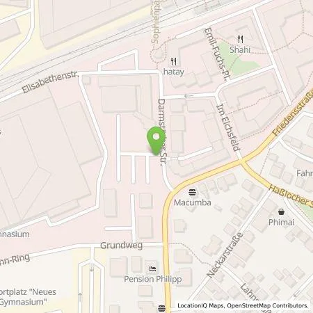 Standortübersicht der Tankstelle Autowerk RM GmbH in 65428 Rüsselsheim