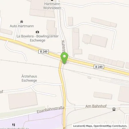 Standortübersicht der Tankstelle SUN Stadtwerke Union Nordhessen GmbH & Co. KG in 37269 Eschwege