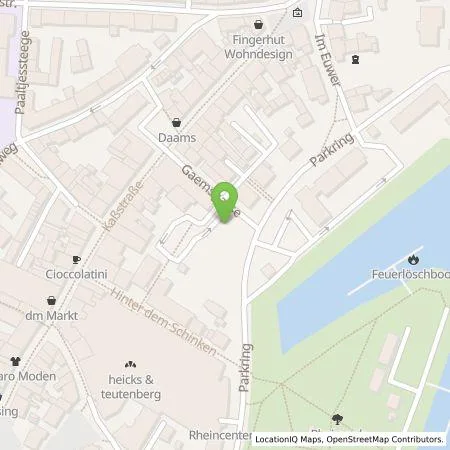 Standortübersicht der Tankstelle Stadtwerke Emmerich GmbH in 46446 Emmerich am Rhein