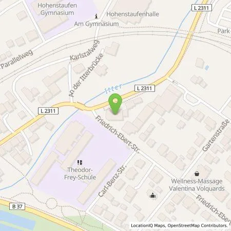 Standortübersicht der Tankstelle Autohaus Philipp GmbH in 69412 Eberbach