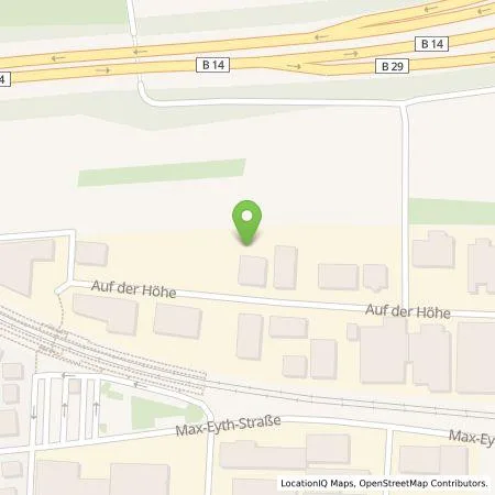 Standortübersicht der Tankstelle HSE-BAU GmbH in 71394 Kernenen-Rommelshausen