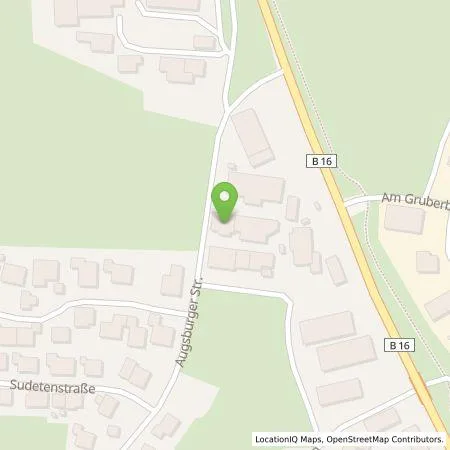 Standortübersicht der Tankstelle Seelos - Wohnen & Leben in 87672 Roßhaupten