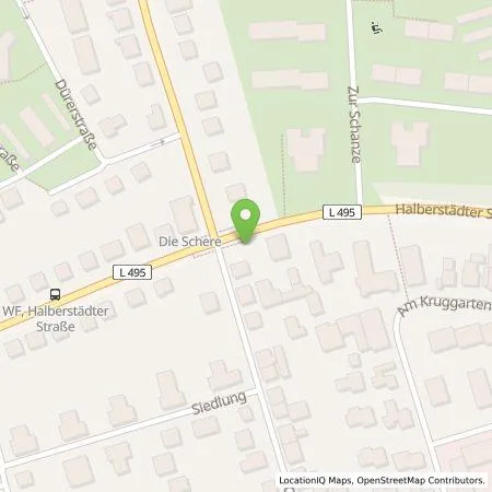 Standortübersicht der Tankstelle Frank Dettmering in 38300 Wolfenbüttel