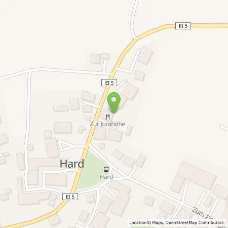 Standortübersicht der Tankstelle foan GmbH in 91809 Hard