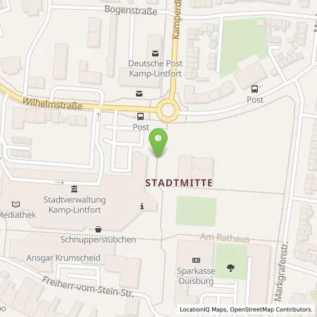 Standortübersicht der Tankstelle Stadtwerke Kamp-Lintfort GmbH in 47475 Kamp-Lintfort