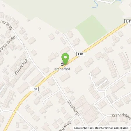 Standortübersicht der Tankstelle GEDORE Werkzeugfabrik GmbH & Co. KG in 42899 Remscheid