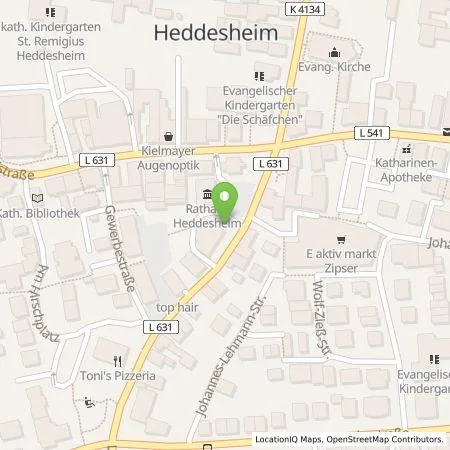 Standortübersicht der Tankstelle Sparkasse Rhein Neckar Nord AdöR in 68542 Heddesheim