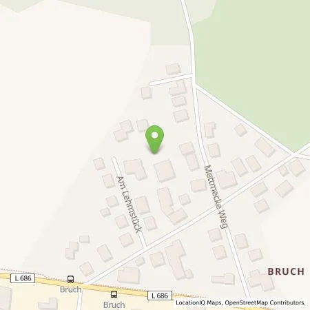 Standortübersicht der Tankstelle Eigentümergemeinschaft Markus Harmann und Gehard Harmann in 59846 Sundern