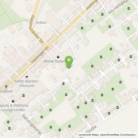 Standortübersicht der Tankstelle Einrichtungshaus Rodemann GmbH & Co.KG in 44879 Bochum