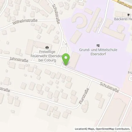 Standortübersicht der Tankstelle Gemeindewerke Ebersdorf, Eigenbetrieb in 96237 Ebersdorf