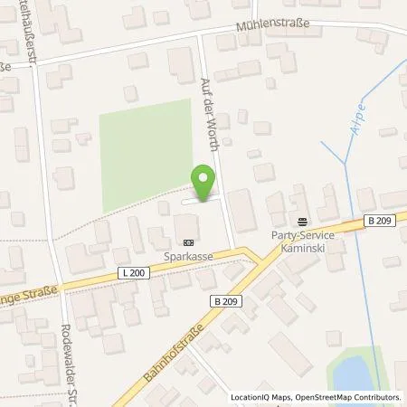 Standortübersicht der Tankstelle Stadt Rethem (Aller) in 27336 Rethem