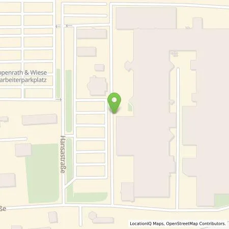 Standortübersicht der Tankstelle Conditorei Coppenrath und Wiese KG in 49497 Mettingen