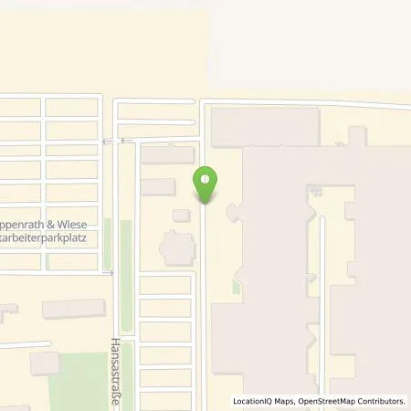 Standortübersicht der Tankstelle Conditorei Coppenrath und Wiese KG in 49497 Mettingen