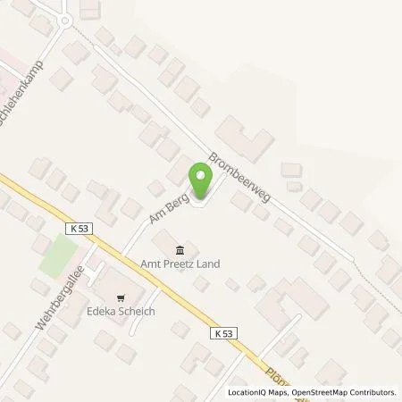 Standortübersicht der Tankstelle Amt Preetz-Land in 24211 Schellhorn
