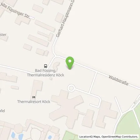 Standortübersicht der Tankstelle Thermalresort Köck GbRinfo in 94072 Bad Füssing