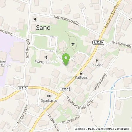 Standortübersicht der Tankstelle Gemeindevorstand der Gemeinde Bad Emstal in 34308 Bad Emstal